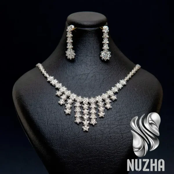 نیمست تراش نقره زنانه کد:nz1002