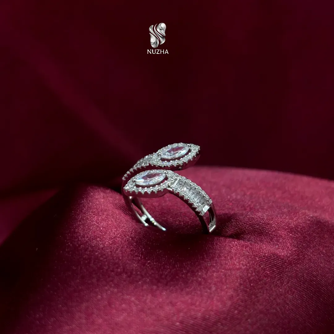 انگشترنقره زنانه عیار925کدanz1152