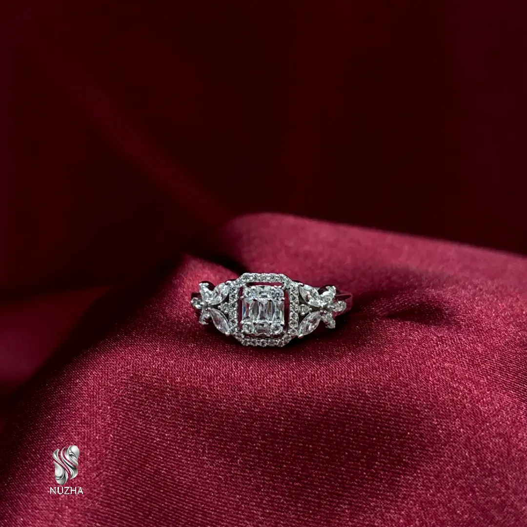 انگشترنقره زنانه کدanz1157