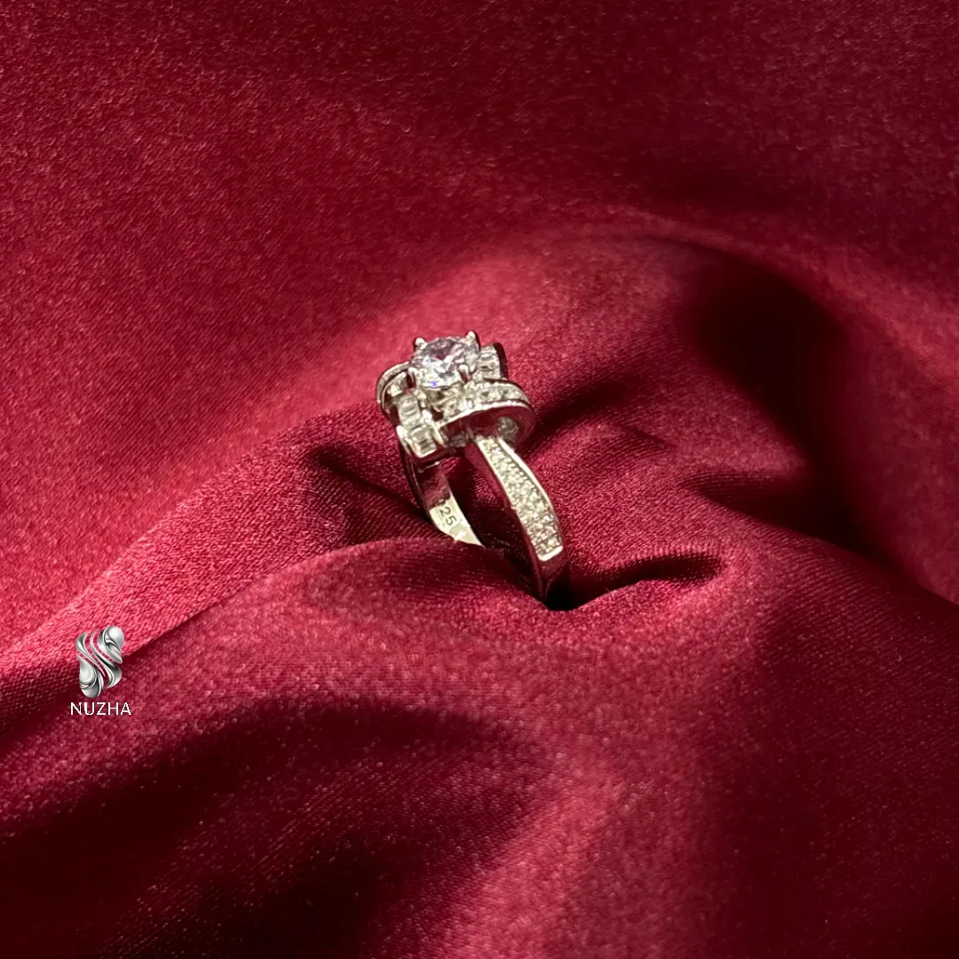 انگشترنقره زنانه کدanz1161