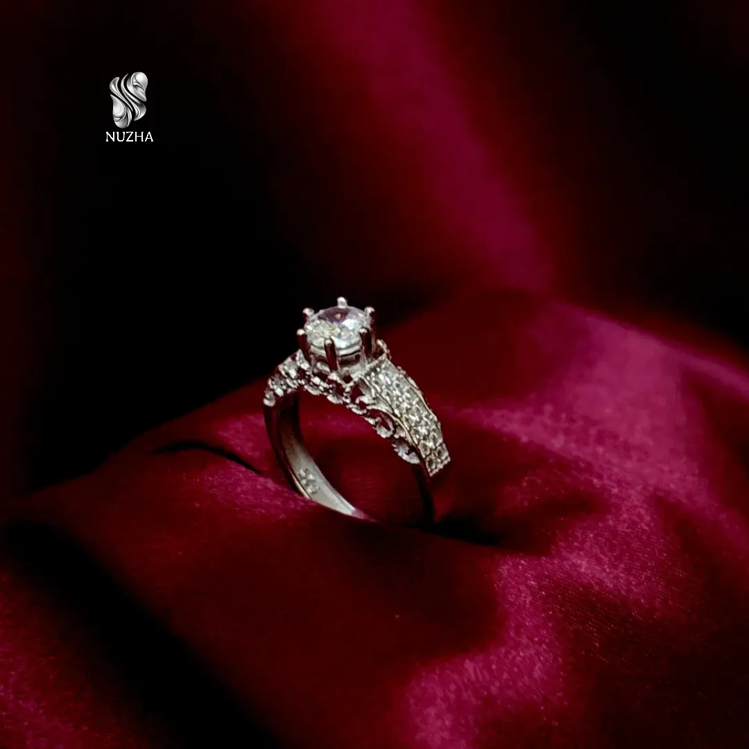 انگشترنقره زنانه کدanz1163