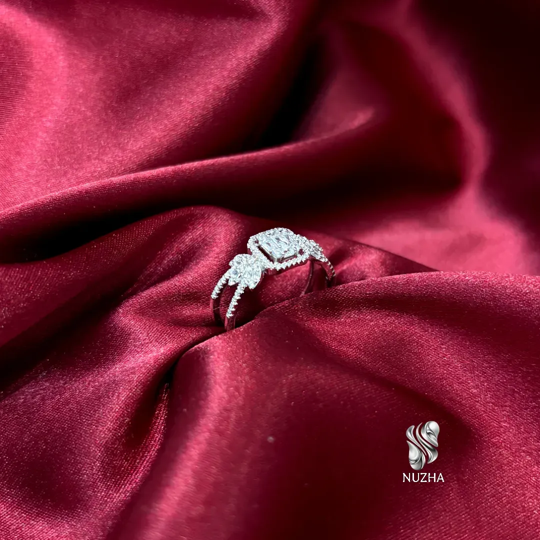 انگشترنقره زنانه کدanz1168