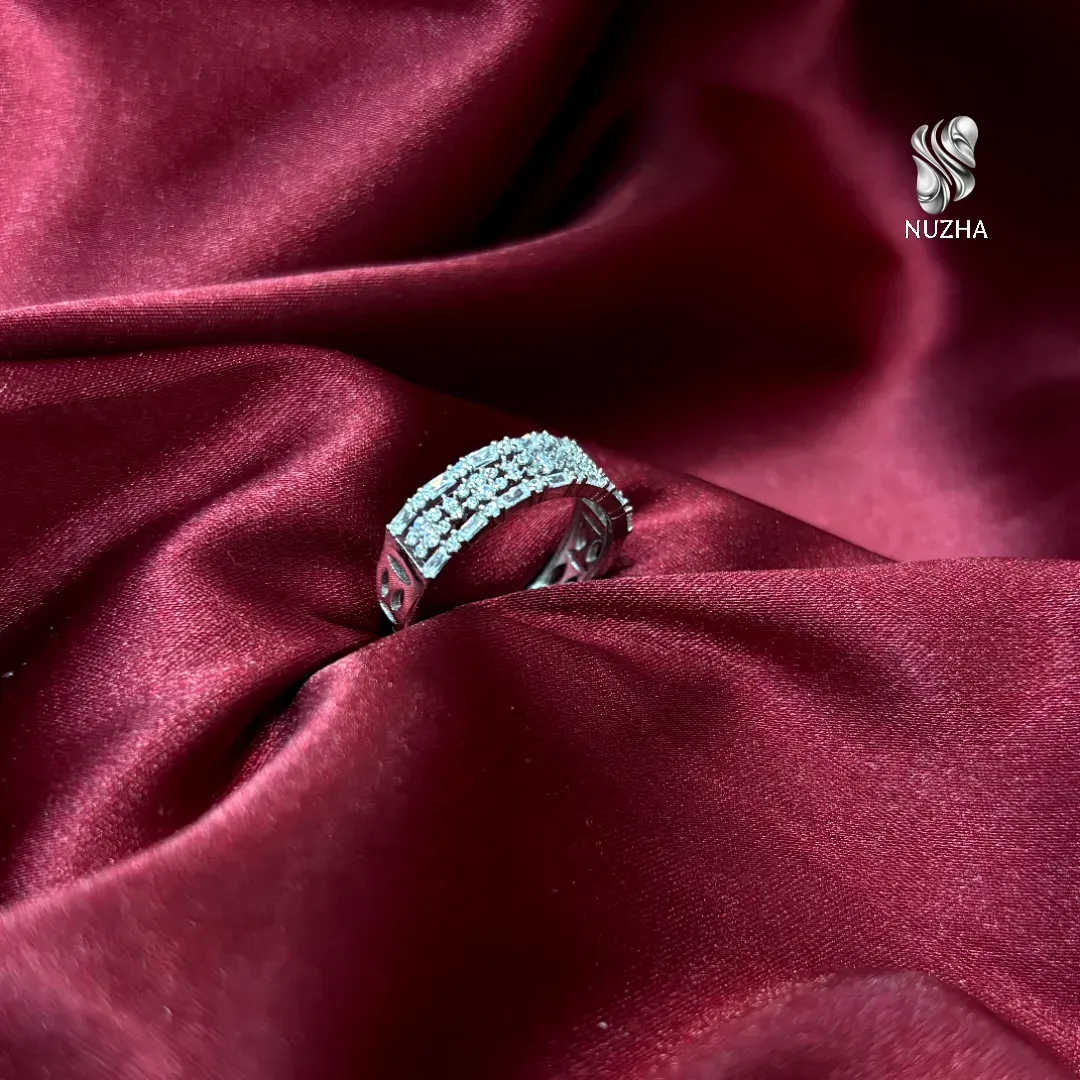 حلقه نقره زنانه کدanz1170