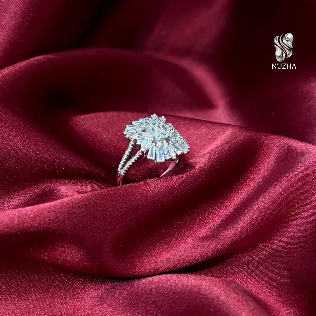 انگشترنقره زنانه کدanz1175