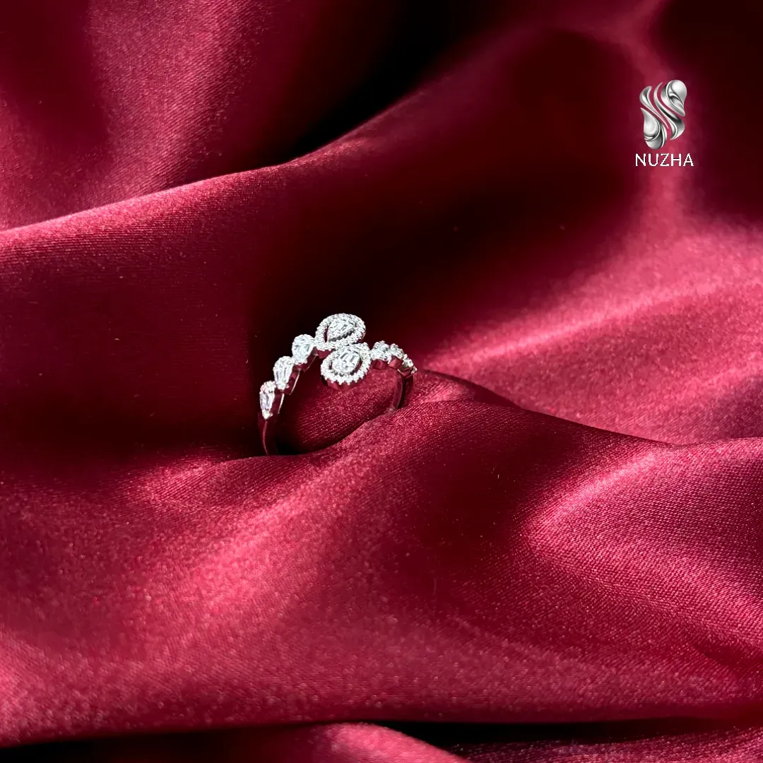 انگشترنقره زنانه کدanz1178