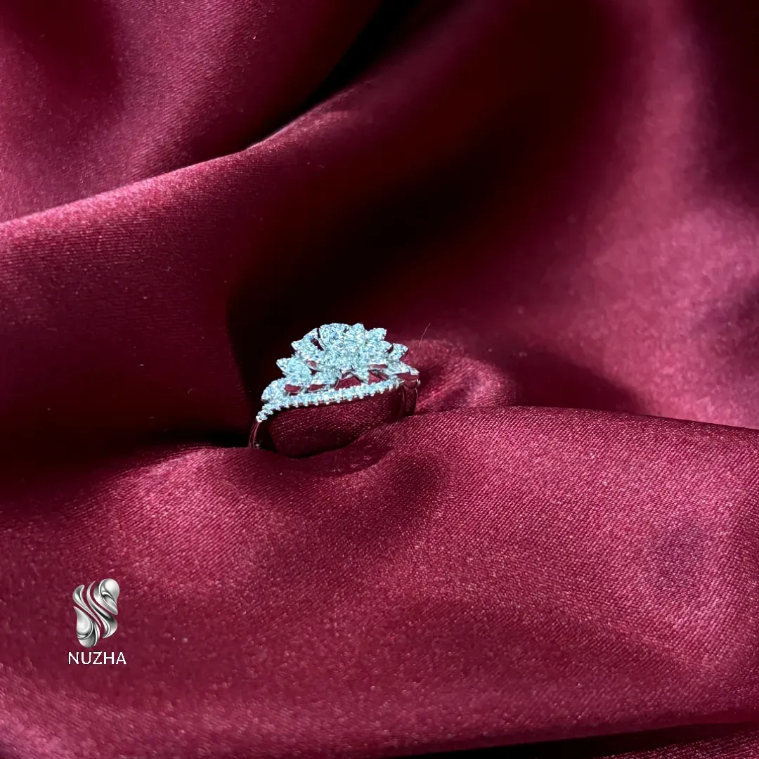 انگشترنقره زنانه کدanz1181