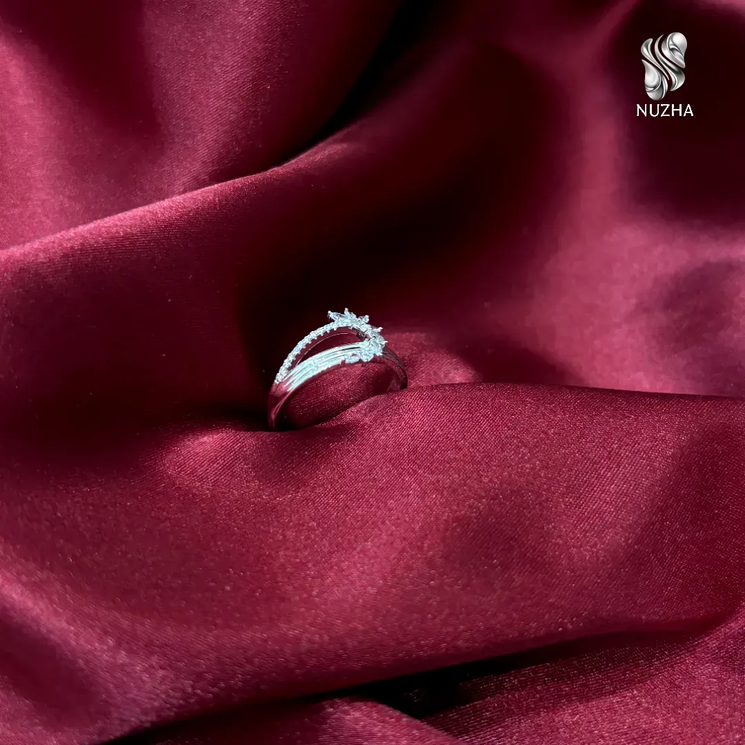 انگشترنقره زنانه کدanz1182