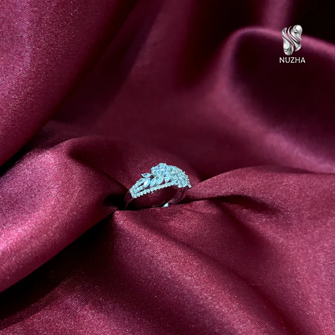 انگشترنقره زنانه کدanz1191