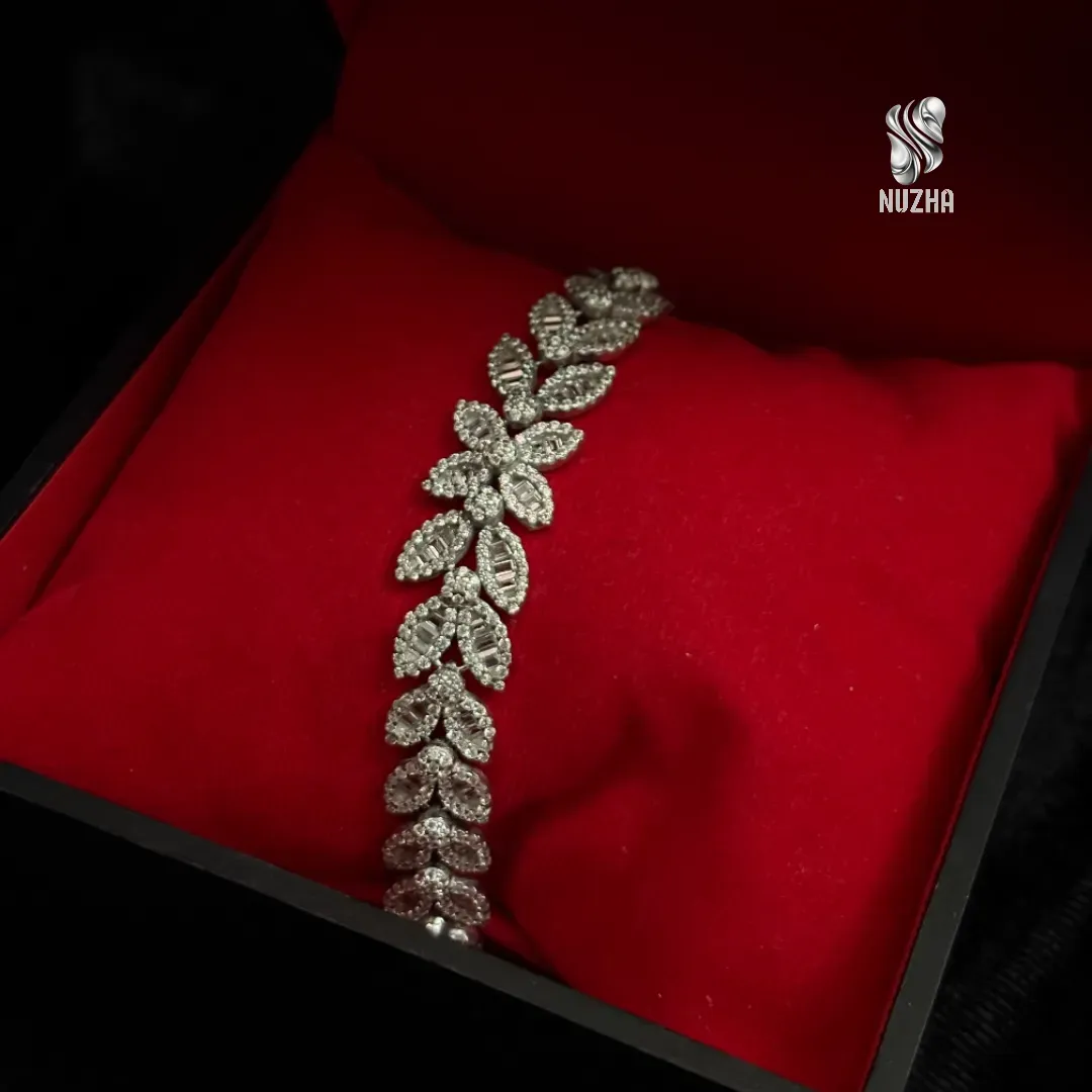 دستبندنقره زنانه کدdnz2022