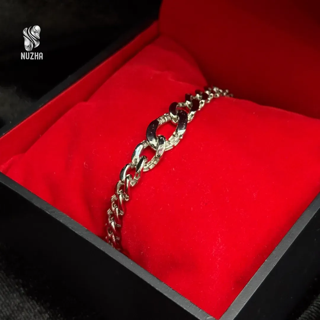 دستبندنقره زنانه کدdnz2025