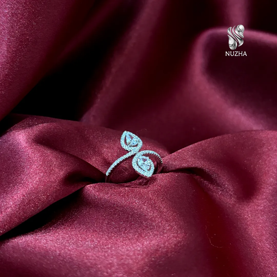 انگشترنقره زنانه کدanz1199